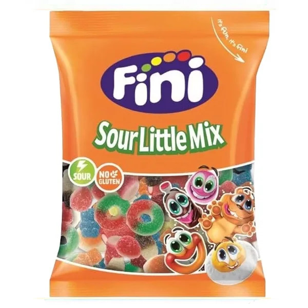 پاستیل فینی ترش مدل لیتل میکس ۹۰ گرمی